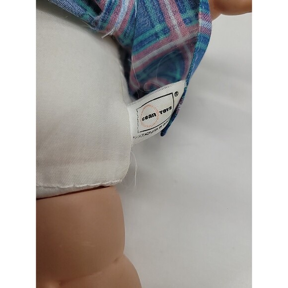 Sweet BABY DOLL with Yellow Hair Dress Sleep Eyes 9" CEAN TOYS - Picture 16 of 16